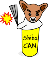 Shiba CAN & Tora CAN 1st (Eng) sticker #288532