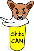Shiba CAN & Tora CAN 1st (Eng) sticker #288540
