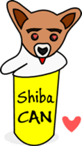 Shiba CAN & Tora CAN 1st (Eng) sticker #288541