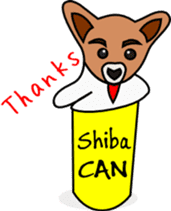 Shiba CAN & Tora CAN 1st (Eng) sticker #288543