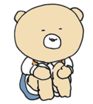 Angry bear sticker #288717