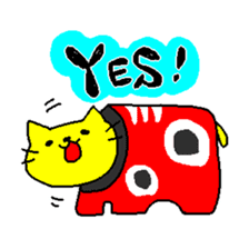 THE YELLOW CAT -Japan Tour- sticker #289031