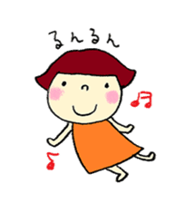 Japanese girl coto-chan sticker #289152