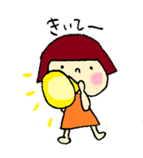 Japanese girl coto-chan sticker #289156