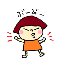 Japanese girl coto-chan sticker #289158