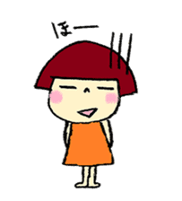 Japanese girl coto-chan sticker #289166