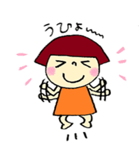 Japanese girl coto-chan sticker #289169