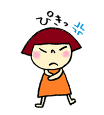 Japanese girl coto-chan sticker #289179