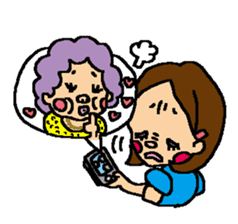 my favorite mother's daughter sticker #289351