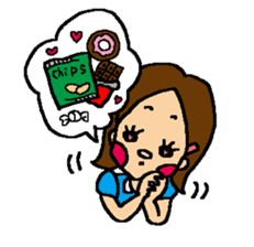 my favorite mother's daughter sticker #289355