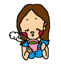 my favorite mother's daughter sticker #289357