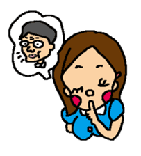 my favorite mother's daughter sticker #289358