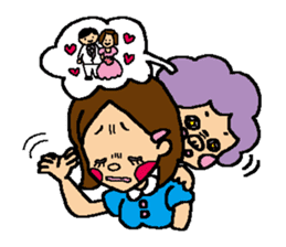 my favorite mother's daughter sticker #289364