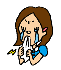 my favorite mother's daughter sticker #289367