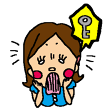 my favorite mother's daughter sticker #289372