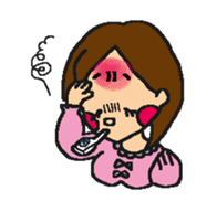 my favorite mother's daughter sticker #289379