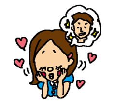 my favorite mother's daughter sticker #289380