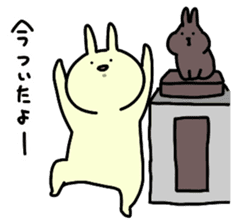 Day-to-day of rabbit2 sticker #289585