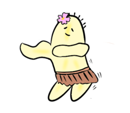 Starfish loves sea ! sticker #289635