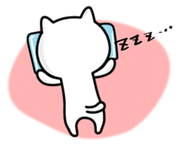 Lazybones Tomcat Doodling Diary sticker #290030