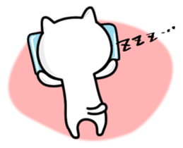 Lazybones Tomcat Doodling Diary sticker #290030