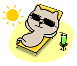 Lazybones Tomcat Doodling Diary sticker #290033