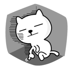 Lazybones Tomcat Doodling Diary sticker #290046