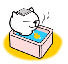 Lazybones Tomcat Doodling Diary sticker #290050