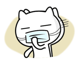 Lazybones Tomcat Doodling Diary sticker #290051