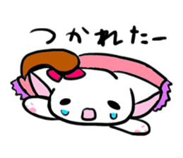 L is getting a hustle on now sticker #290275