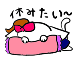 L is getting a hustle on now sticker #290286