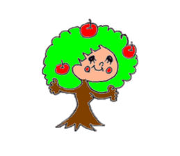 girls sticker #290802