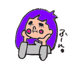 girls sticker #290803