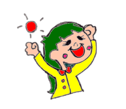 girls sticker #290811