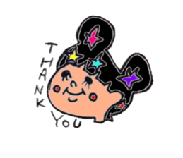 girls sticker #290813