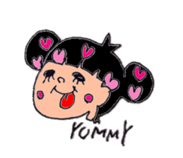 girls sticker #290816