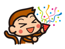 simple monkey part 1 sticker #291089