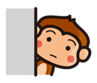 simple monkey part 1 sticker #291091