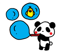 Panda no MI sticker #291145