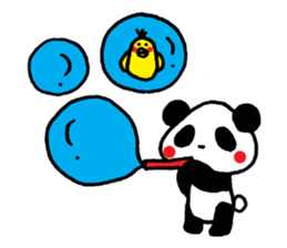 Panda no MI sticker #291145