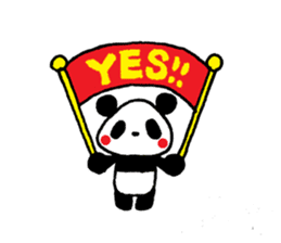 Panda no MI sticker #291148
