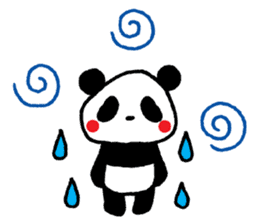 Panda no MI sticker #291150