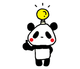 Panda no MI sticker #291159