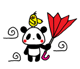 Panda no MI sticker #291161