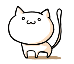 Tail Cat sticker #291185