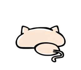 Tail Cat sticker #291206