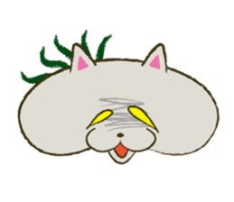 Poseidon of fat cat. sticker #291229