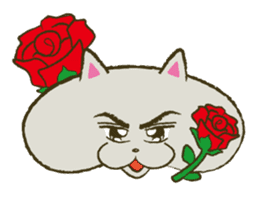 Poseidon of fat cat. sticker #291235