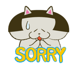 Poseidon of fat cat. sticker #291238