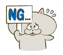 Poseidon of fat cat. sticker #291240